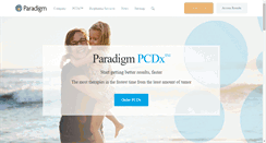 Desktop Screenshot of paradigmdx.com